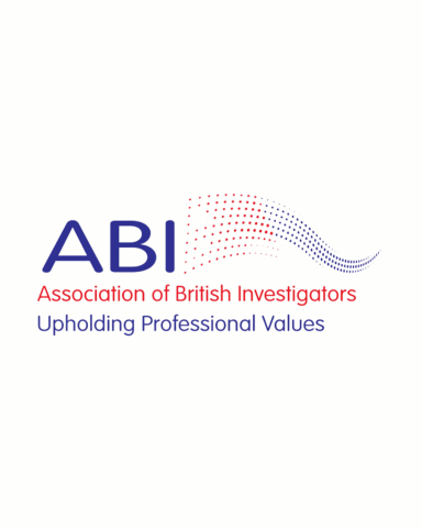 Logo of the Association of British Investigators promoting professional values.